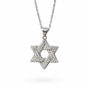 שור הזהב שרשרת מגן דוד אייס