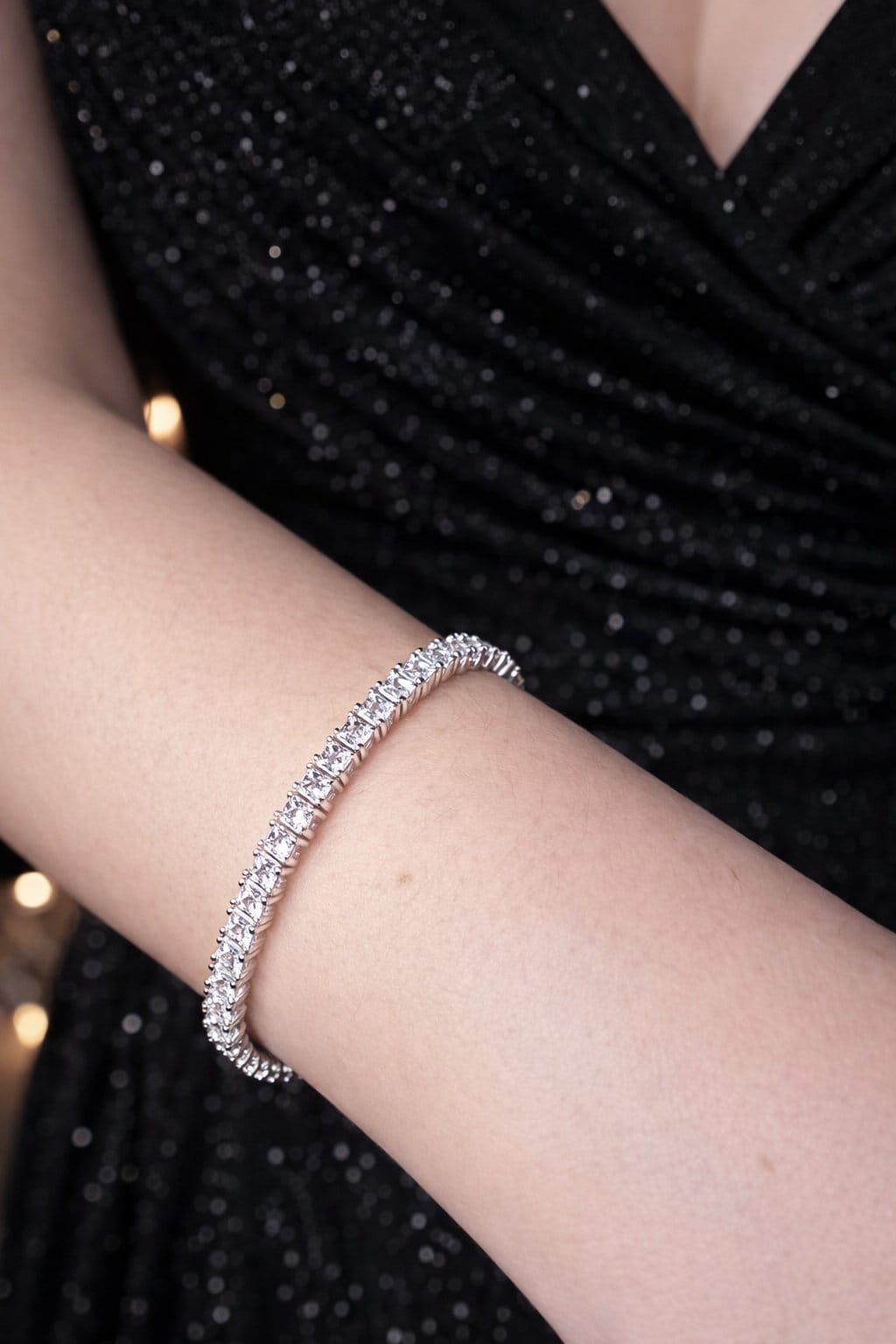 צמיד טניס מכסף 3 מ"מ צמיד טניס מכסף 3 מ"מ