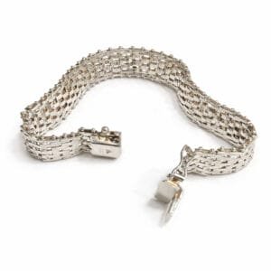 צמיד חוליות כסף