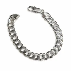 צמיד קובני רחב מכסף